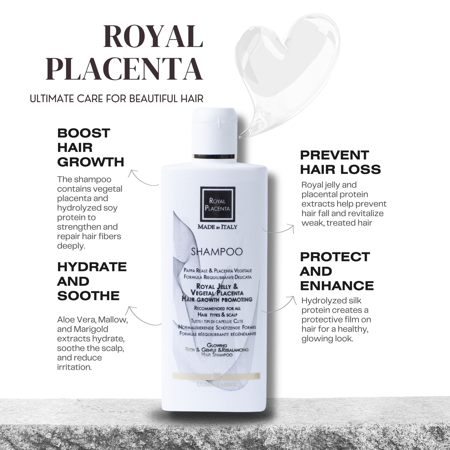 royal placenta hair shampoo